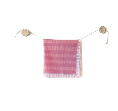 BLUSH STRIPE - BANDANA